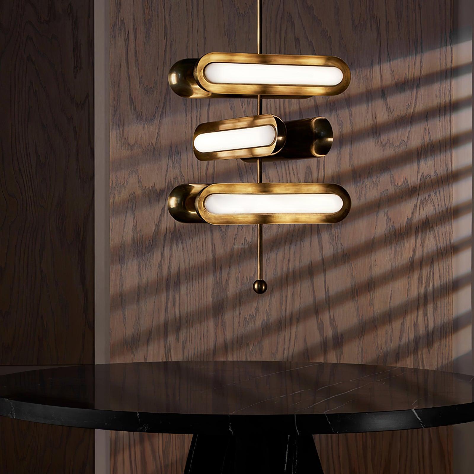 Capsule Chandelier ∅ 5.9″~∅ 39.4″-Sylvia Space