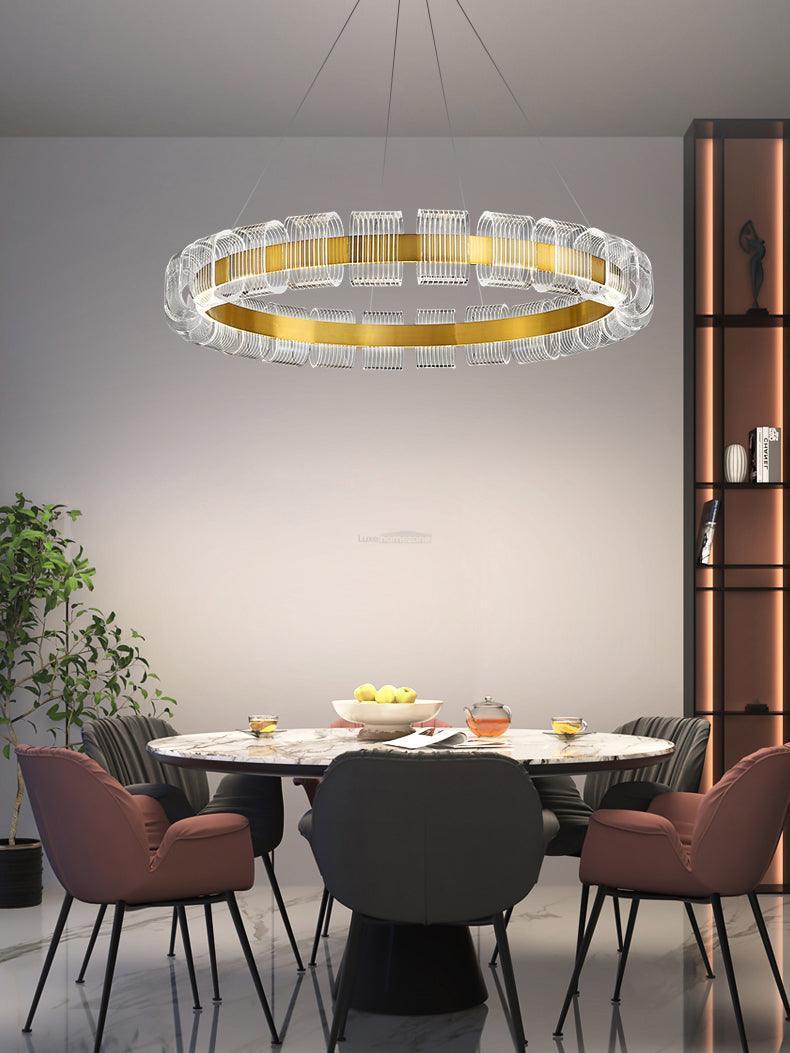 Bangle Chandelier ∅ 23.6″-Sylvia Space