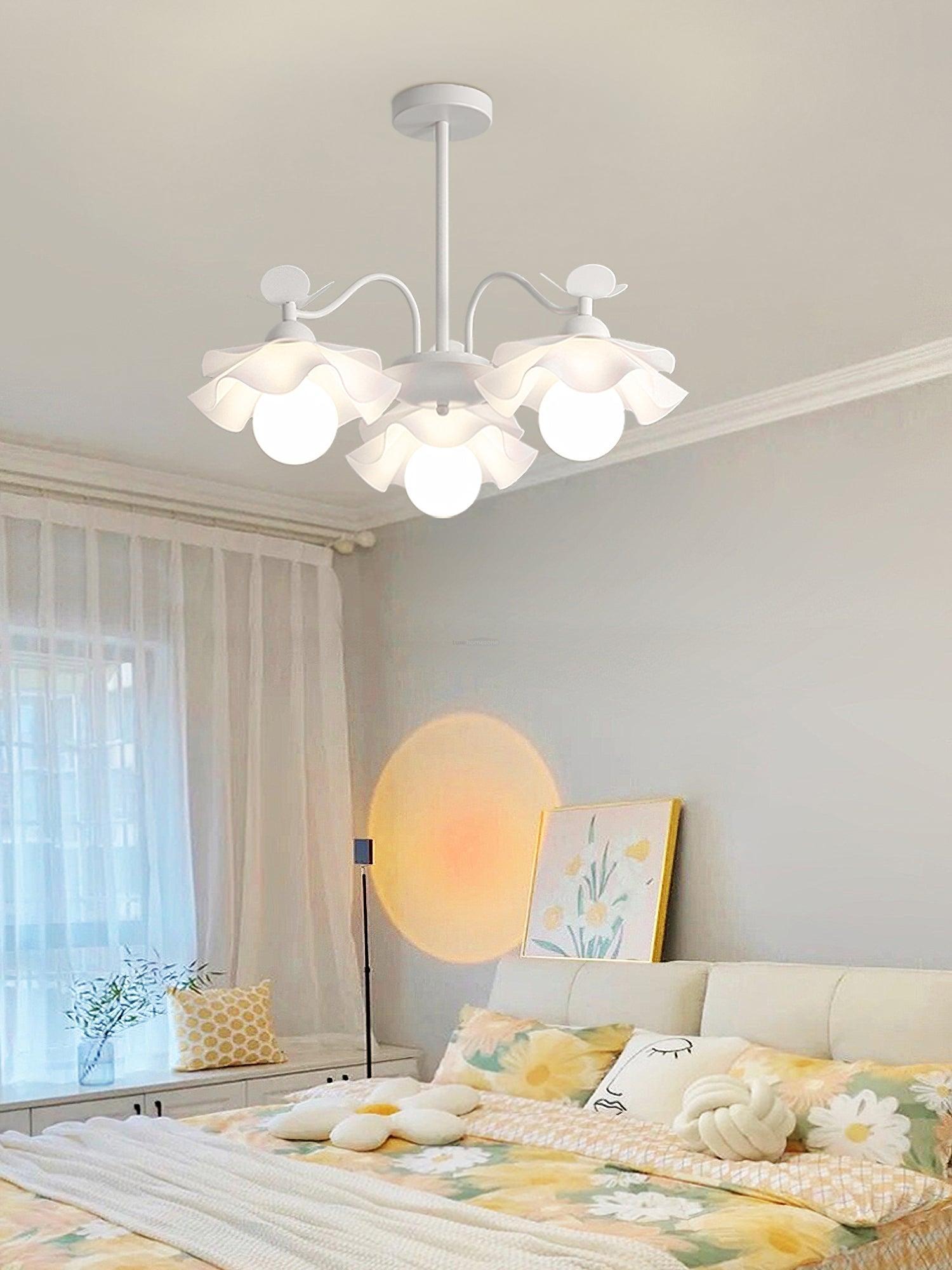 Murano Acrylic Chandelier with 3/5/8 heads-Sylvia Space