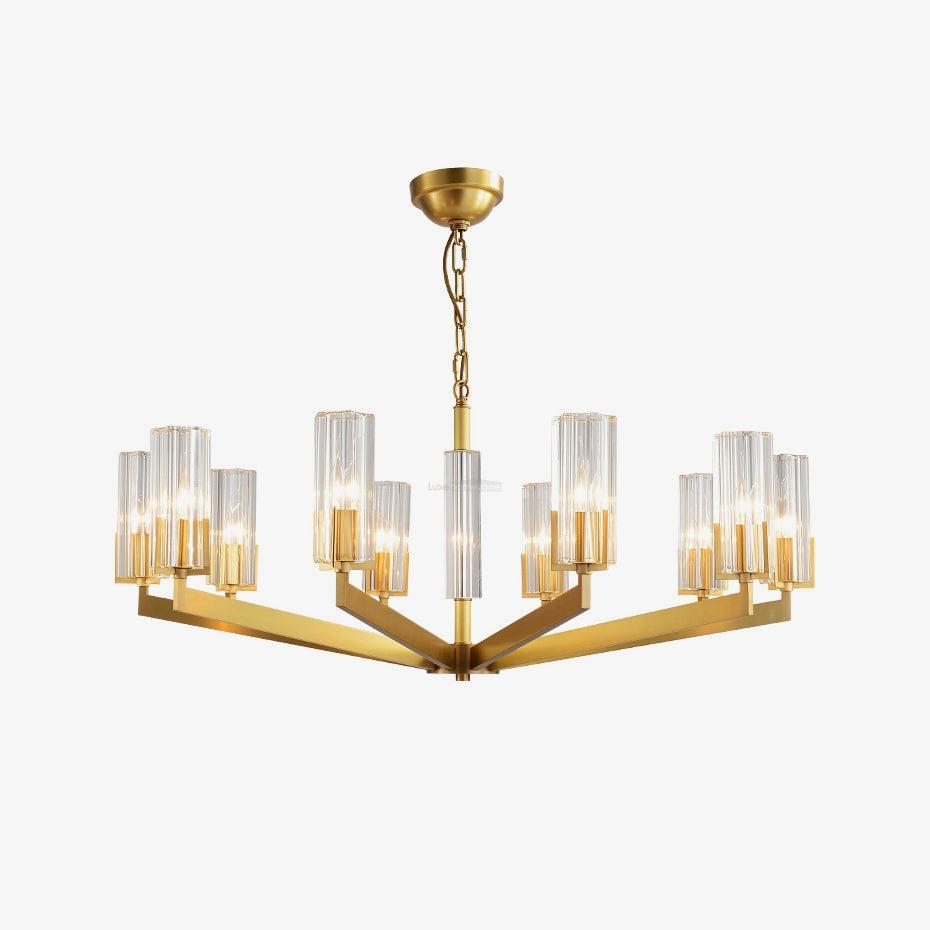 Kayla Brass Chandelier with 6/8/10/15 heads