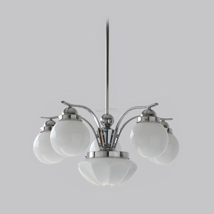 Ryttenberg Chandelier with 4/6 heads-Sylvia Space