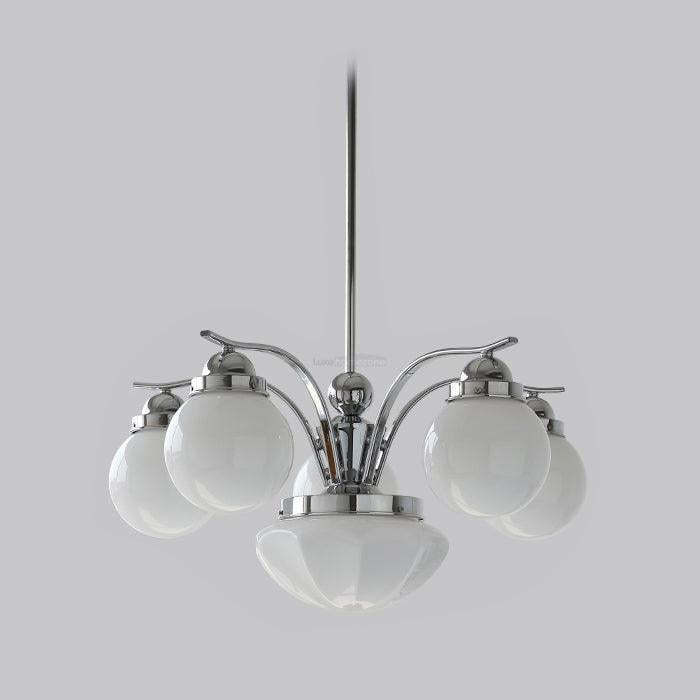 Ryttenberg Chandelier with 4/6 heads-Sylvia Space