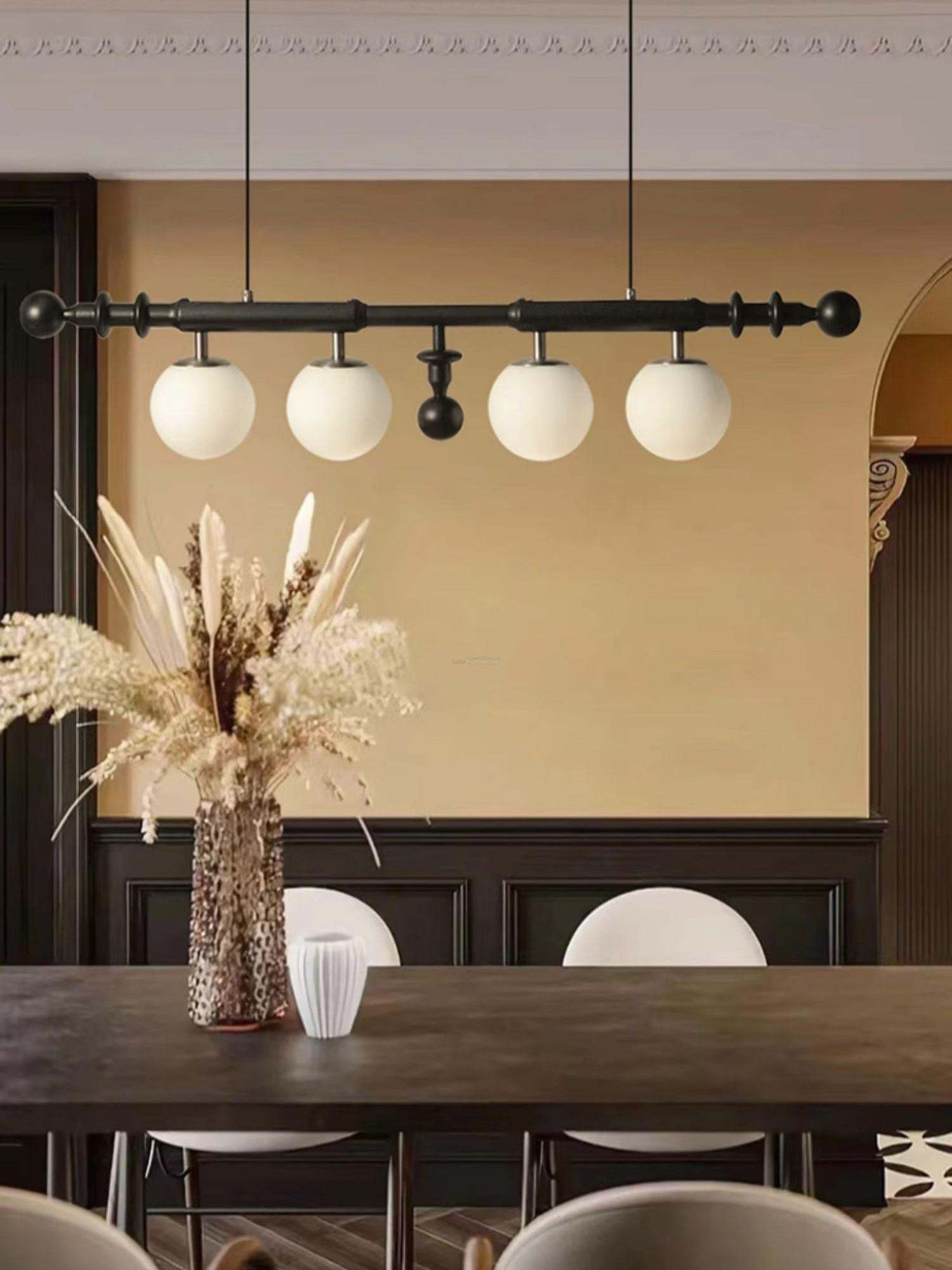 Roman Column Linear Chandelier-Sylvia Space