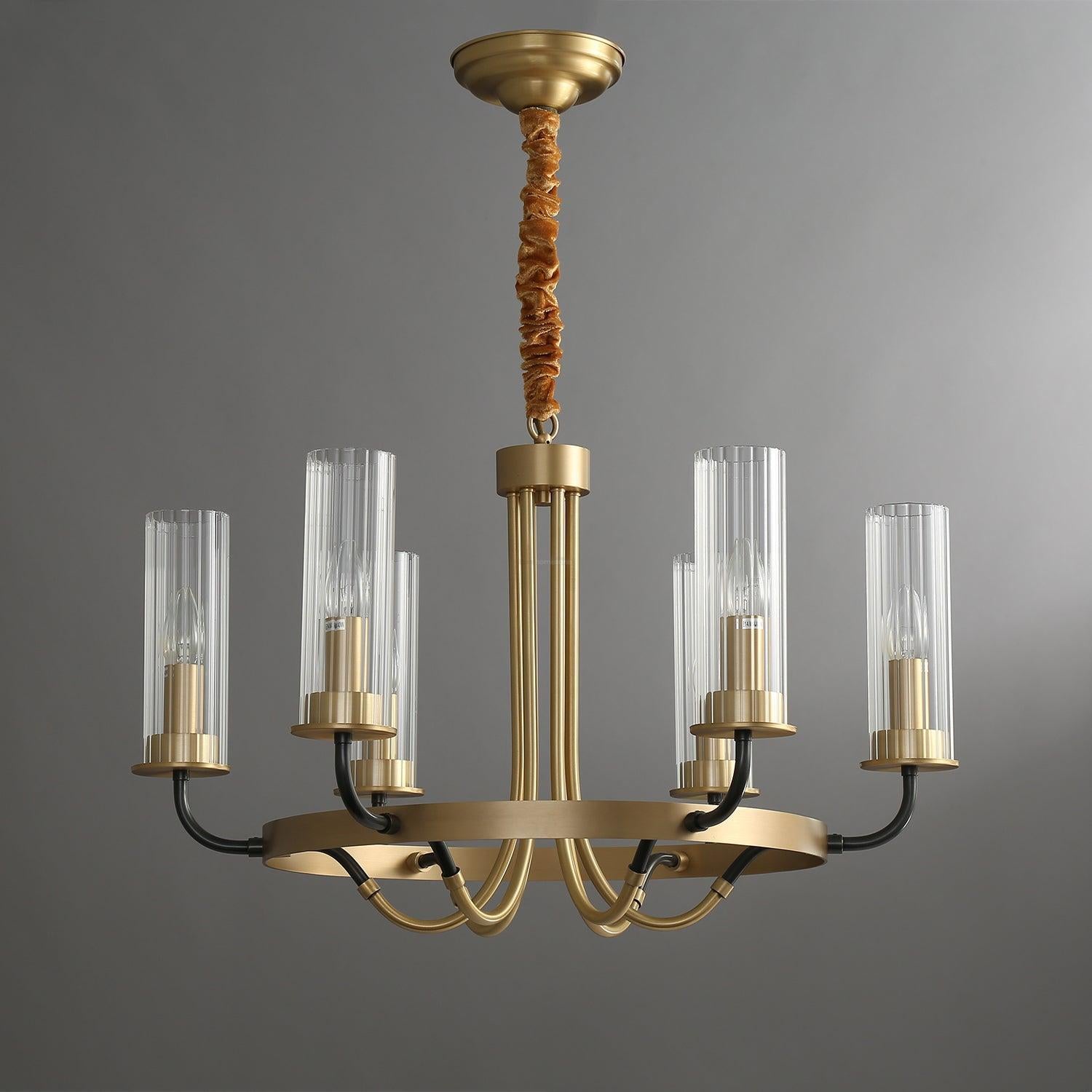 Kearney Chandelier Φ 27.2″-Sylvia Space