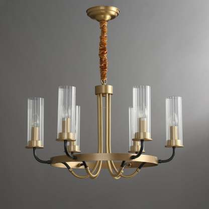 Kearney Chandelier Φ 27.2″-Sylvia Space