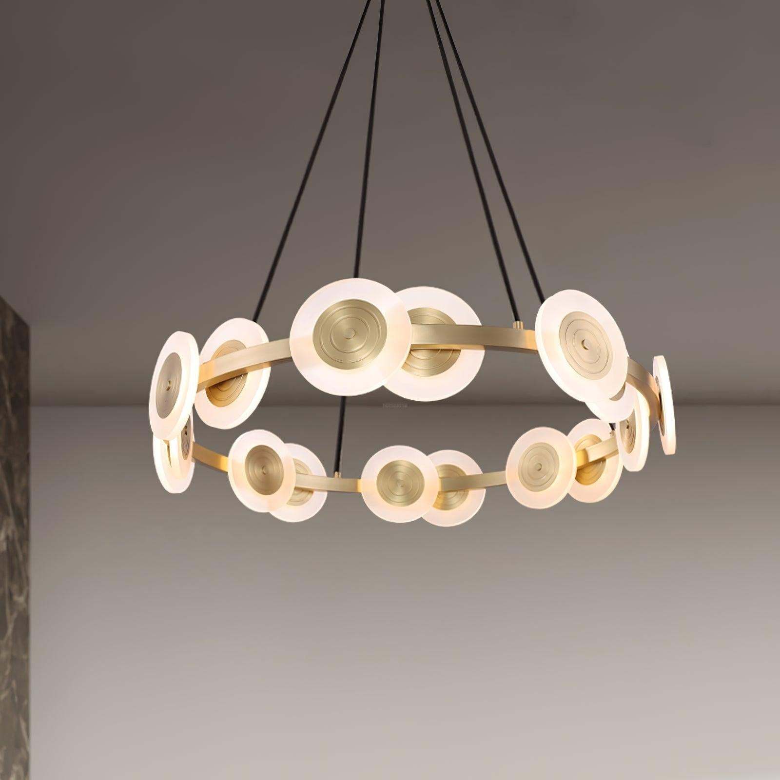 Samiya Nordic Chandelier ∅ 36.2″-Sylvia Space