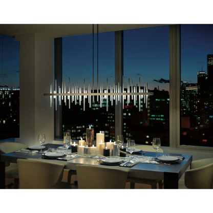 Cityscape Large Linear Pendant