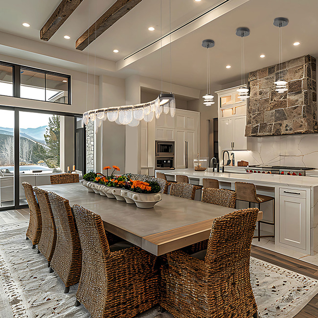 Riverbed Linear Pendant