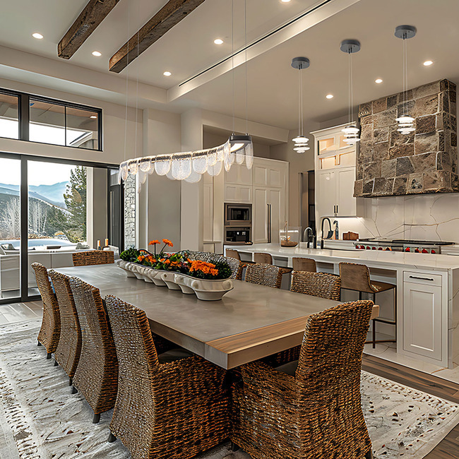 Riverbed Linear Pendant