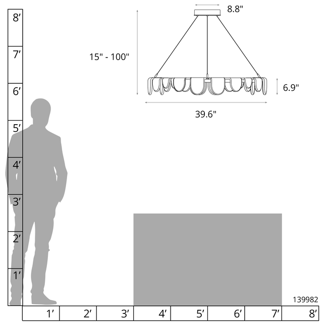 Riverbed Circular Chandelier