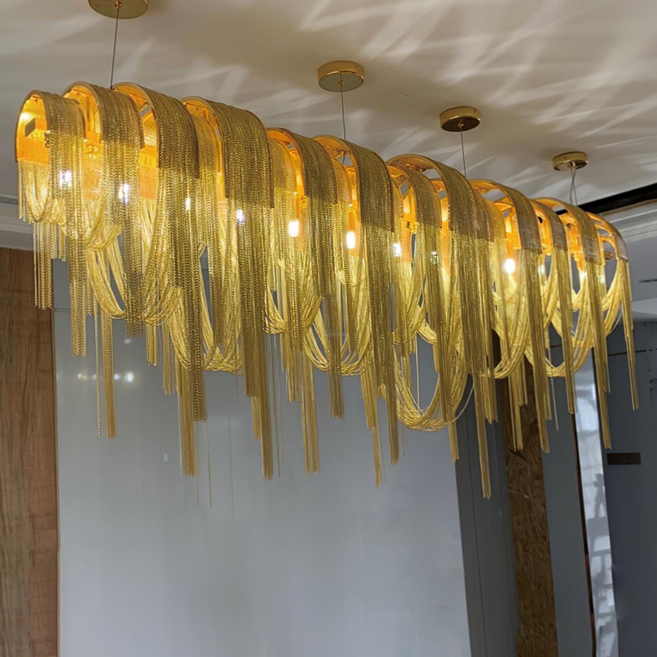Length Chains Chandelier ∅ 23.6″-Sylvia Space