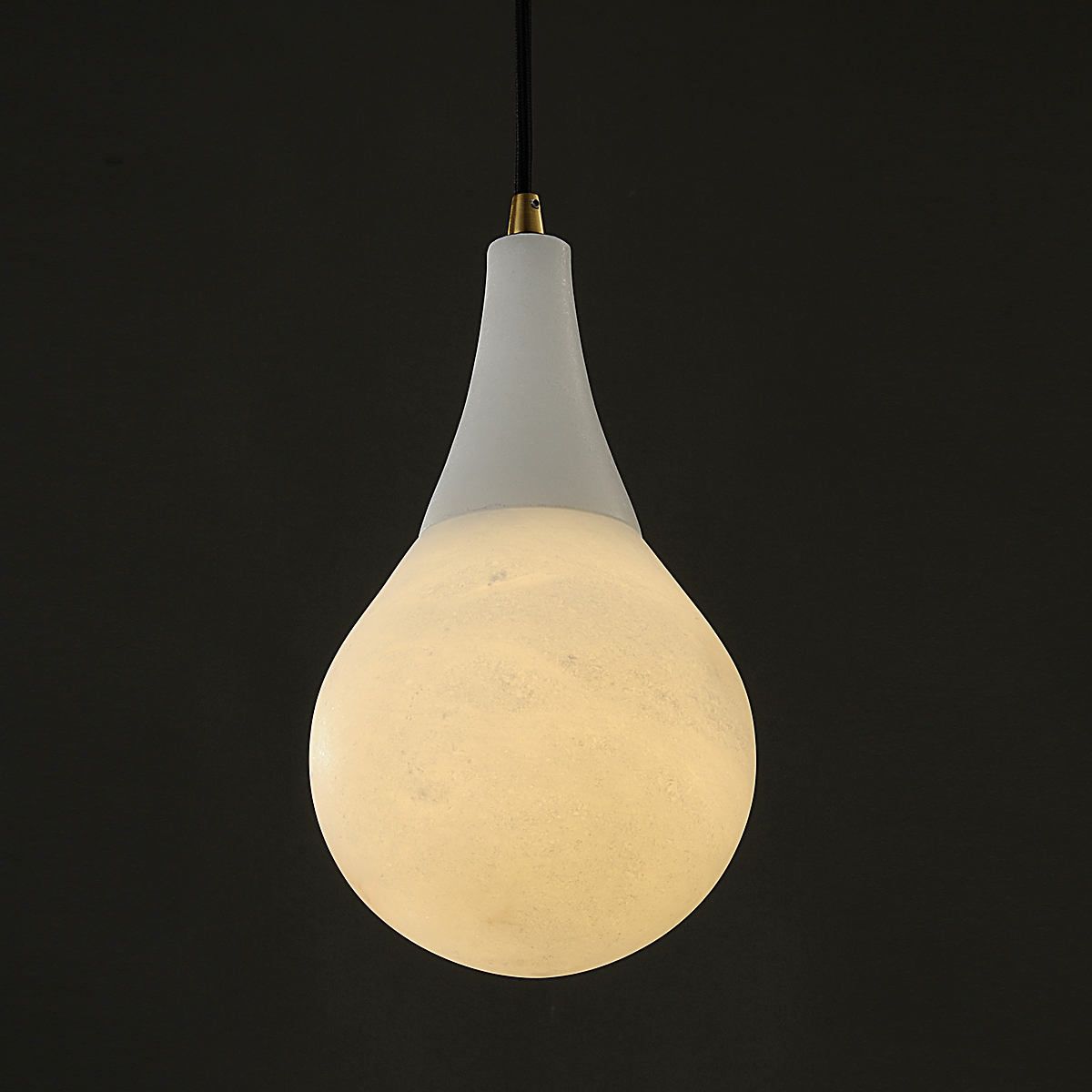 Loreley Teardrop Alabaster Pendant, Kitchen Island Pendant Lighting