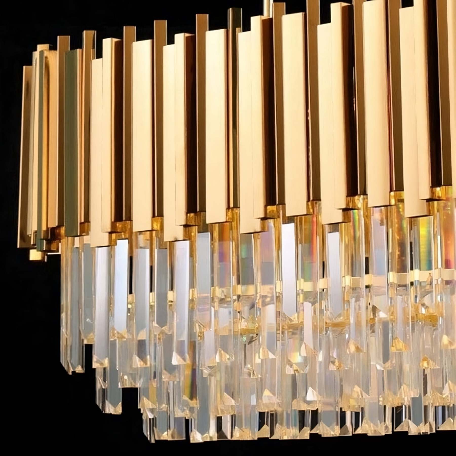 Gio Crystal Dining Room Chandelier-Sylvia Space