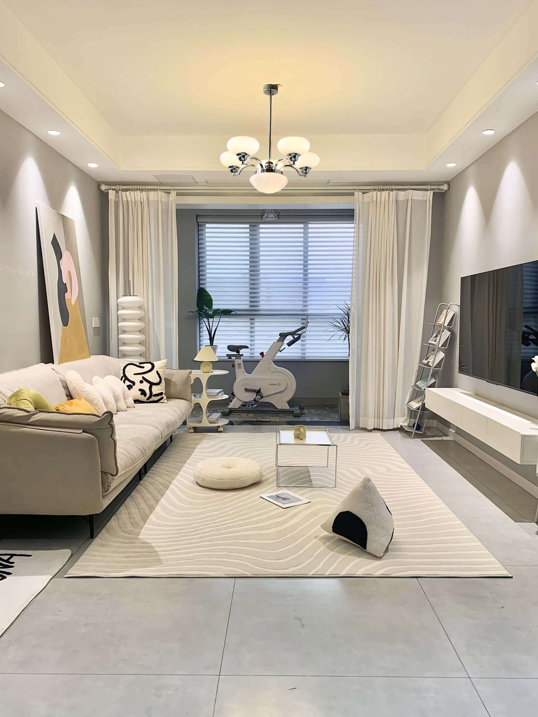 Warre Chandelier ∅ 26.5″-Sylvia Space