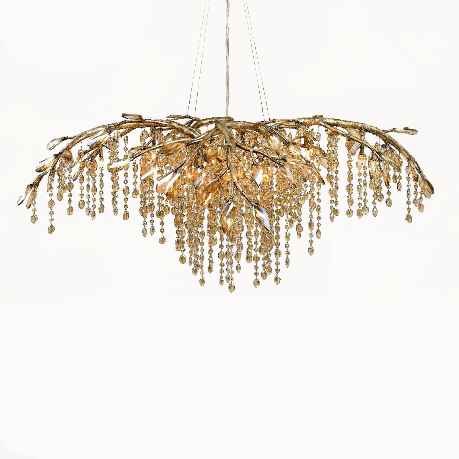 Autumn Twilight Round/Linear Chandelier-Sylvia Space