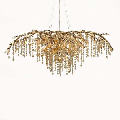 Autumn Twilight Round/Linear Chandelier-Sylvia Space