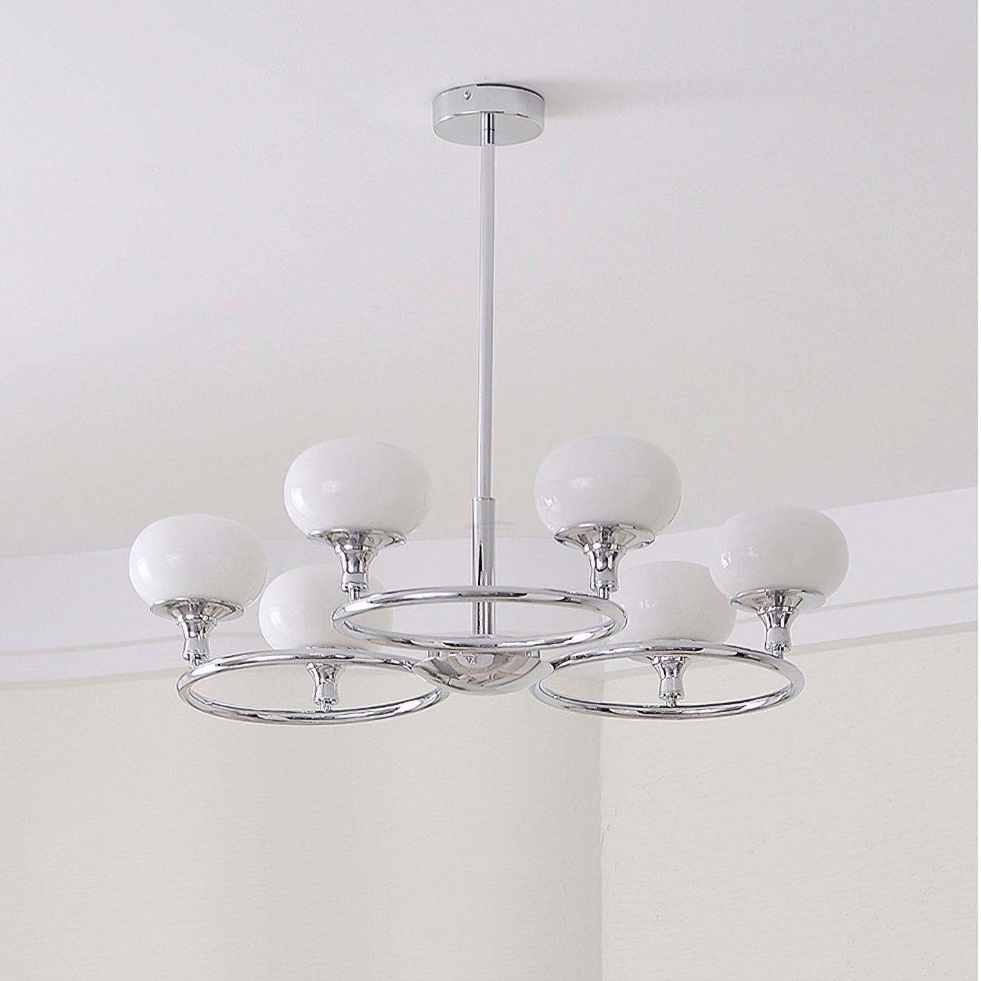Ingersoll Round Chandelier  ∅ 31.5″-Sylvia Space