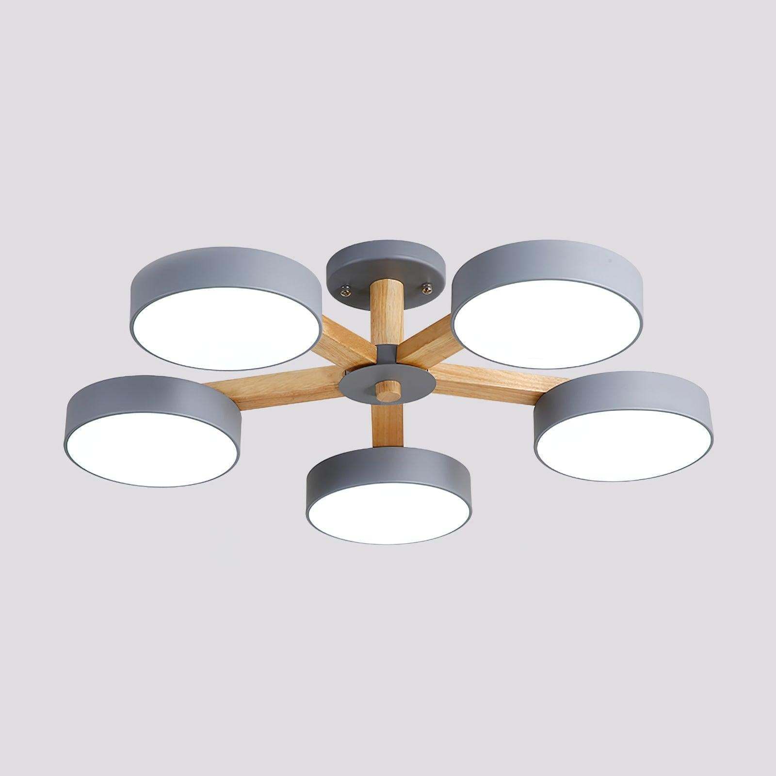 Modern Multi Stem Chandelier with 5/6/8 heads-Sylvia Space