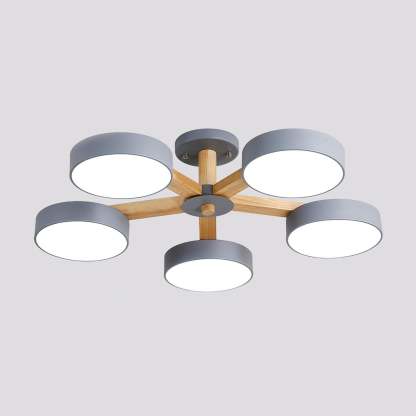 Modern Multi Stem Chandelier with 5/6/8 heads-Sylvia Space