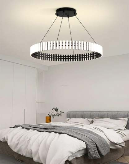 Hanging LED Chandelier ∅ 15.7″-Sylvia Space