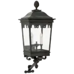 Rosedaled Grand Medium Bracketed Wall Lantern-Sylvia Space
