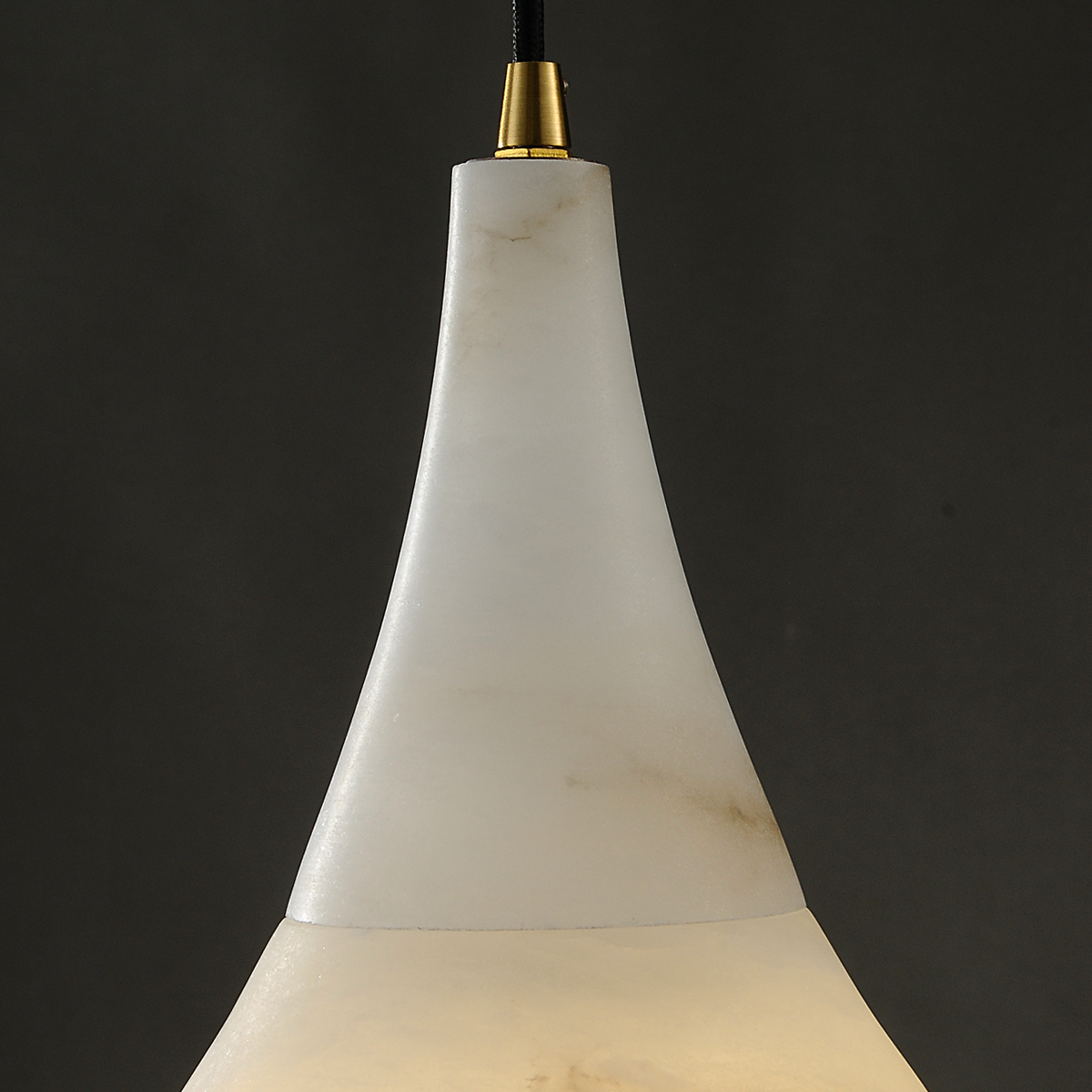 Loreley Teardrop Alabaster Pendant, Kitchen Island Pendant Lighting