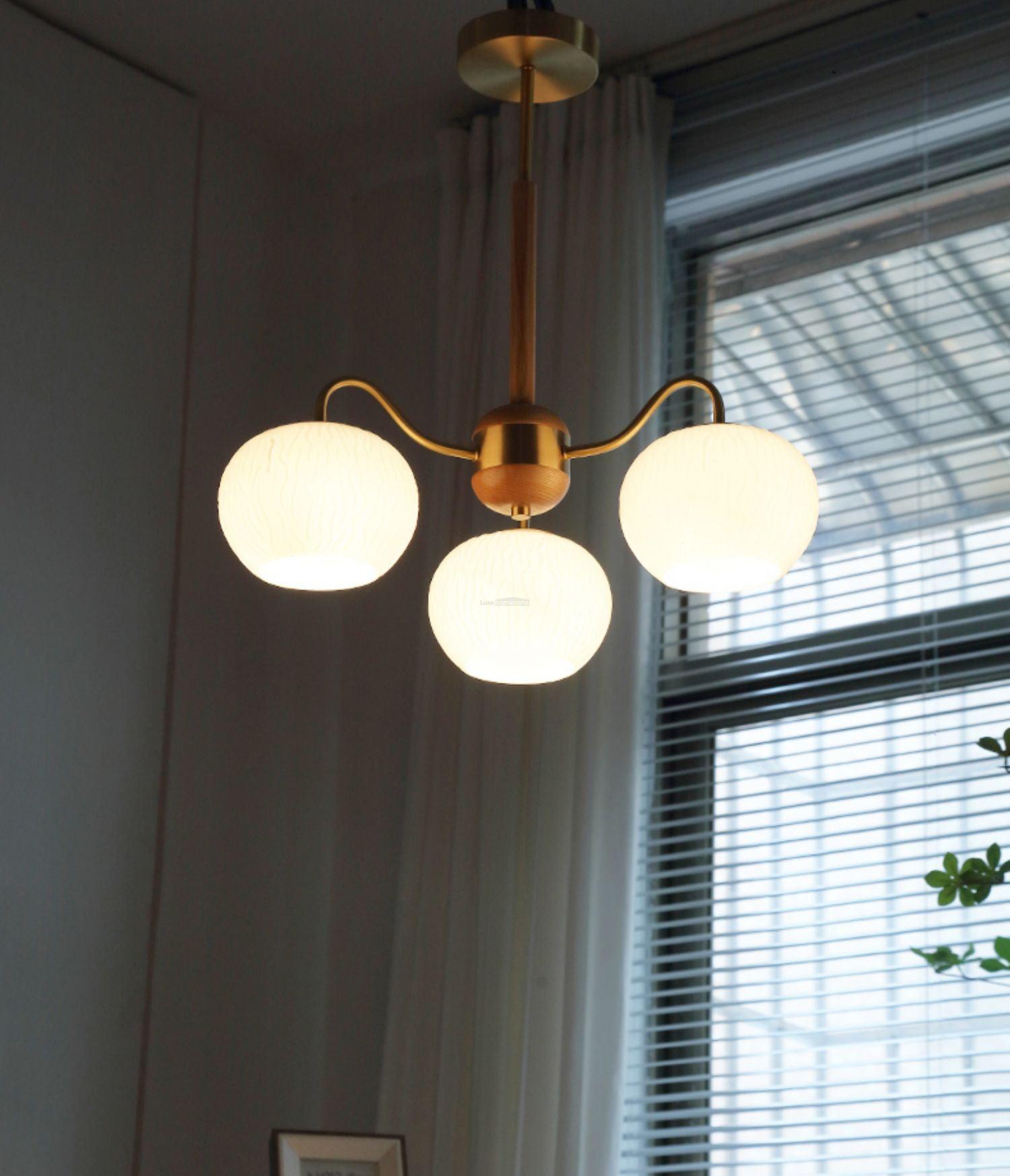 Hans Bergstrom Chandelier ∅ 22.8″-Sylvia Space