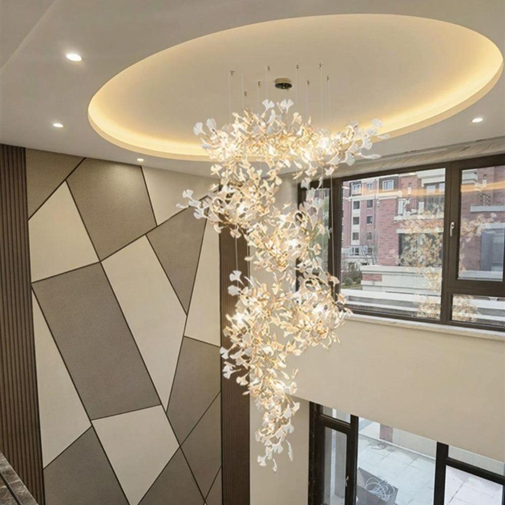Gingko Combination Type Chandelier-Sylvia Space