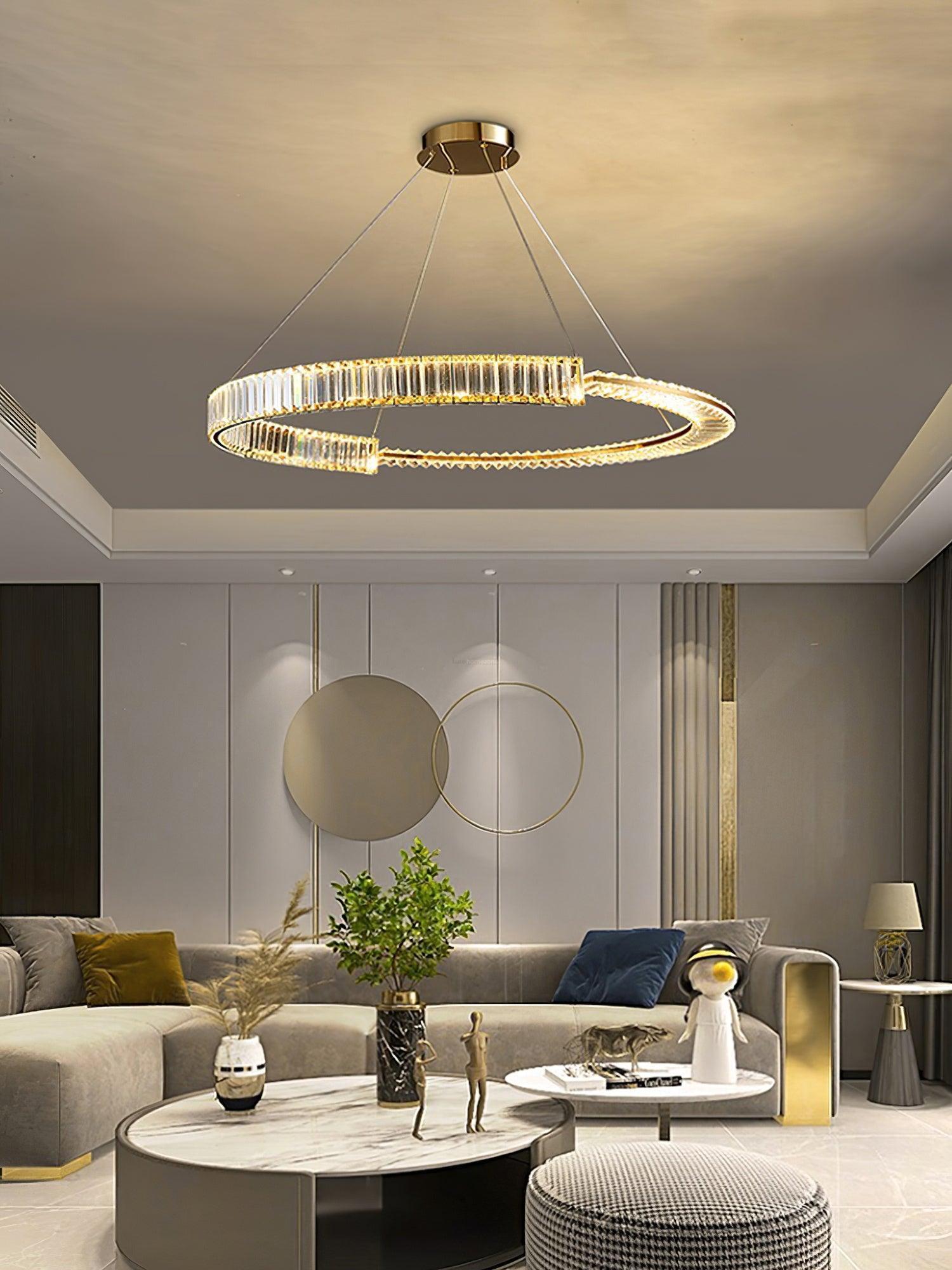Stella Round Chandelier-Sylvia Space