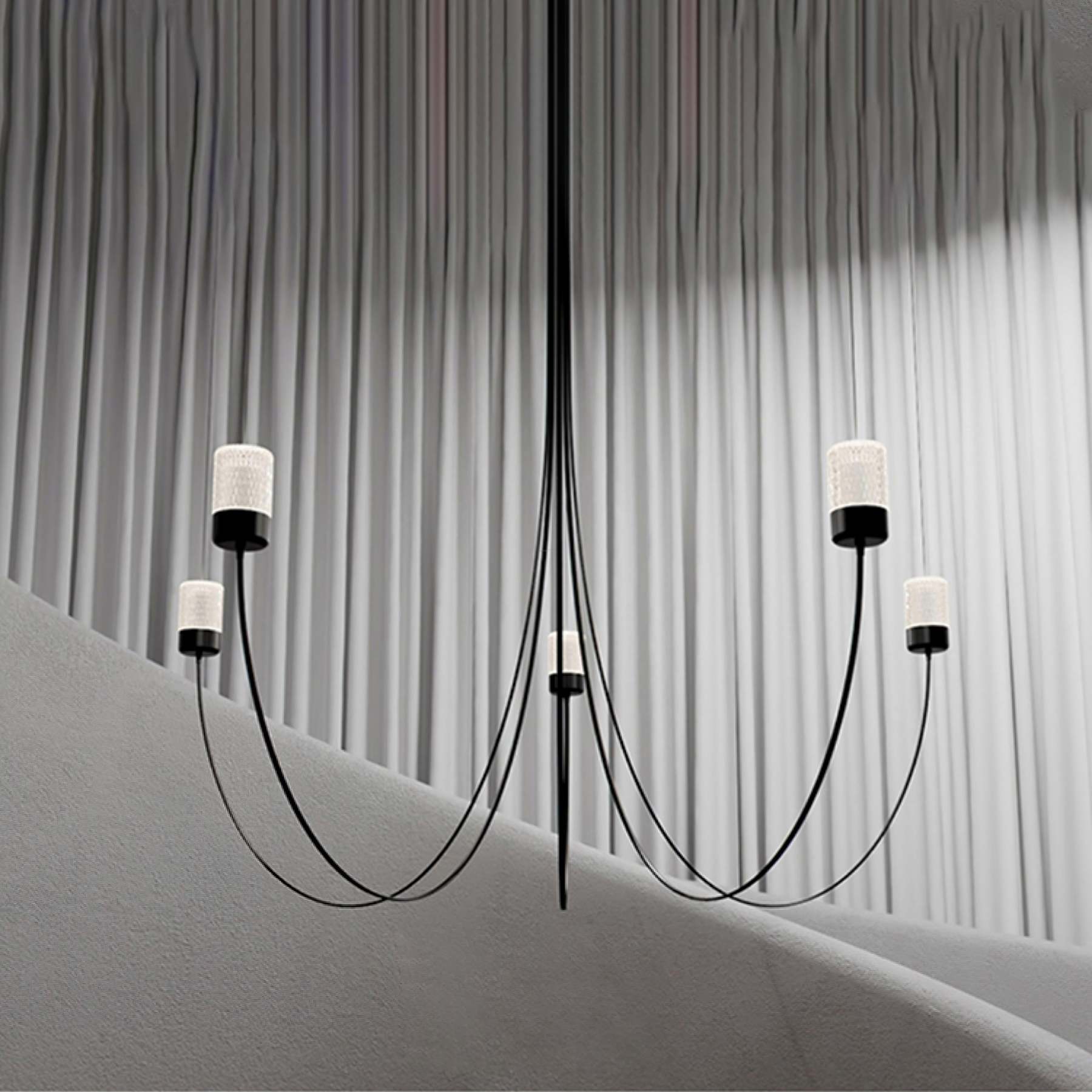 Swaying Chandelier with 5/7 heads-Sylvia Space