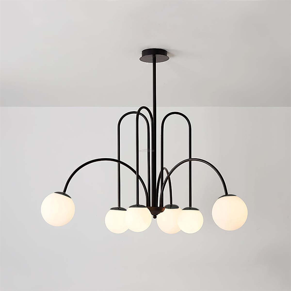 Delaney Chandelier with 6/8 heads-Sylvia Space