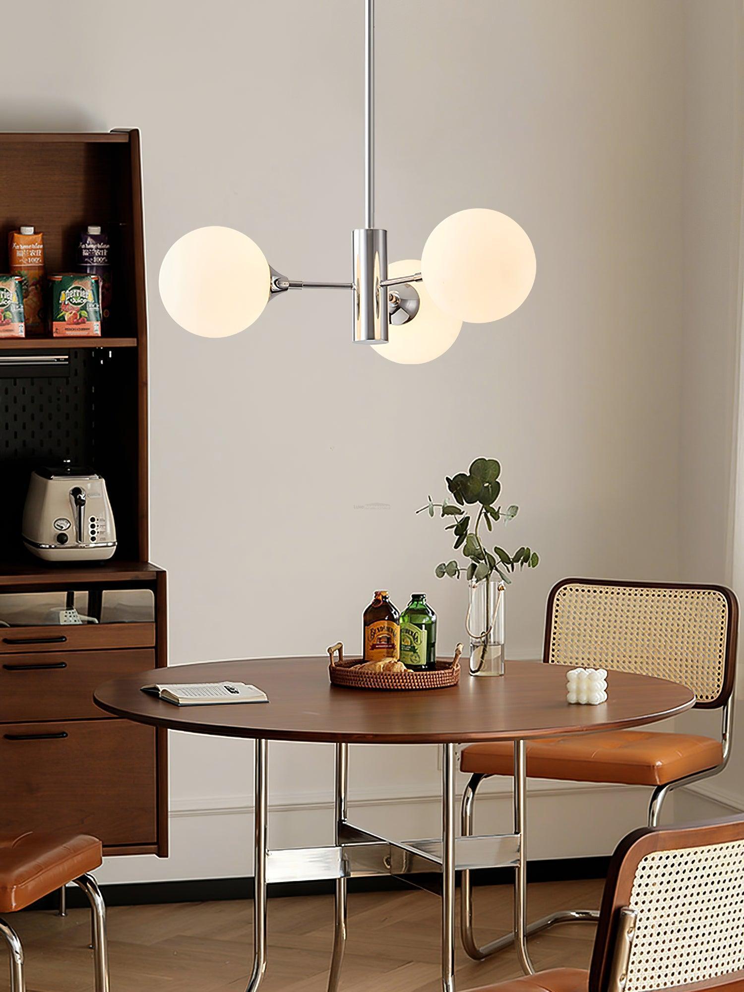 Lola Chandelier ∅ 22.4″-Sylvia Space