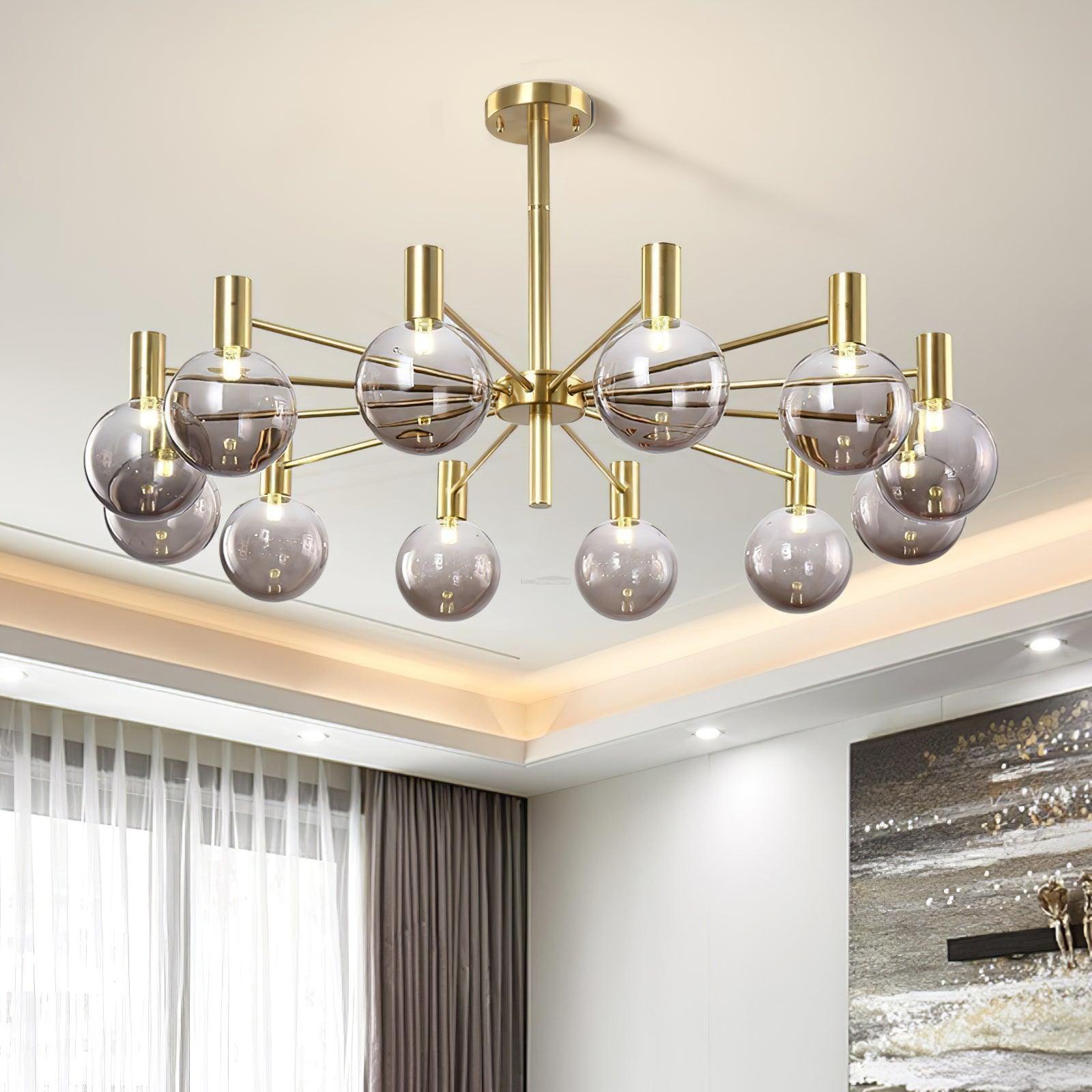 Selva Chandelier with 6/8/10/12/12+6 heads-Sylvia Space