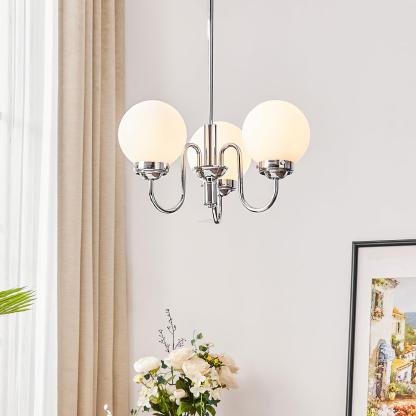 Progress Lighting Carisa Chandelier with 3/5/8 heads-Sylvia Space