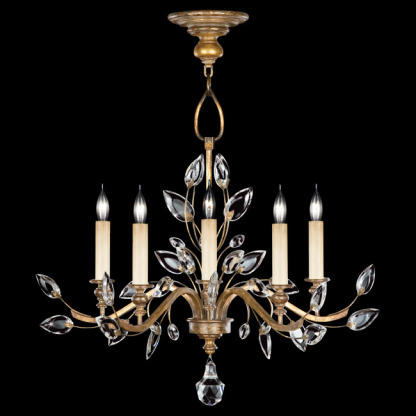 Crystal Laurel Chandelier