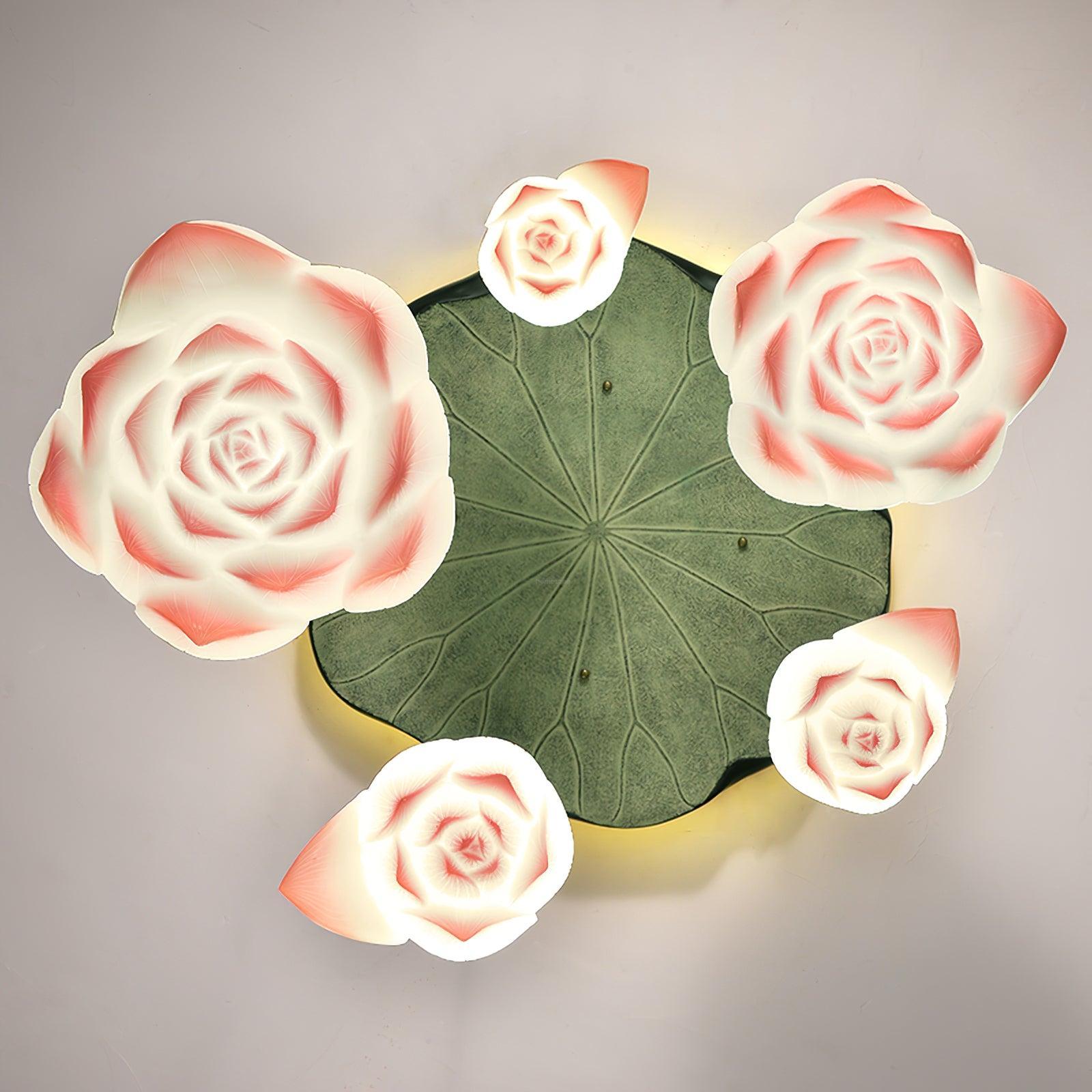 Lotus Chandelier 6.6''/11.8''/18.5''/22''-Sylvia Space