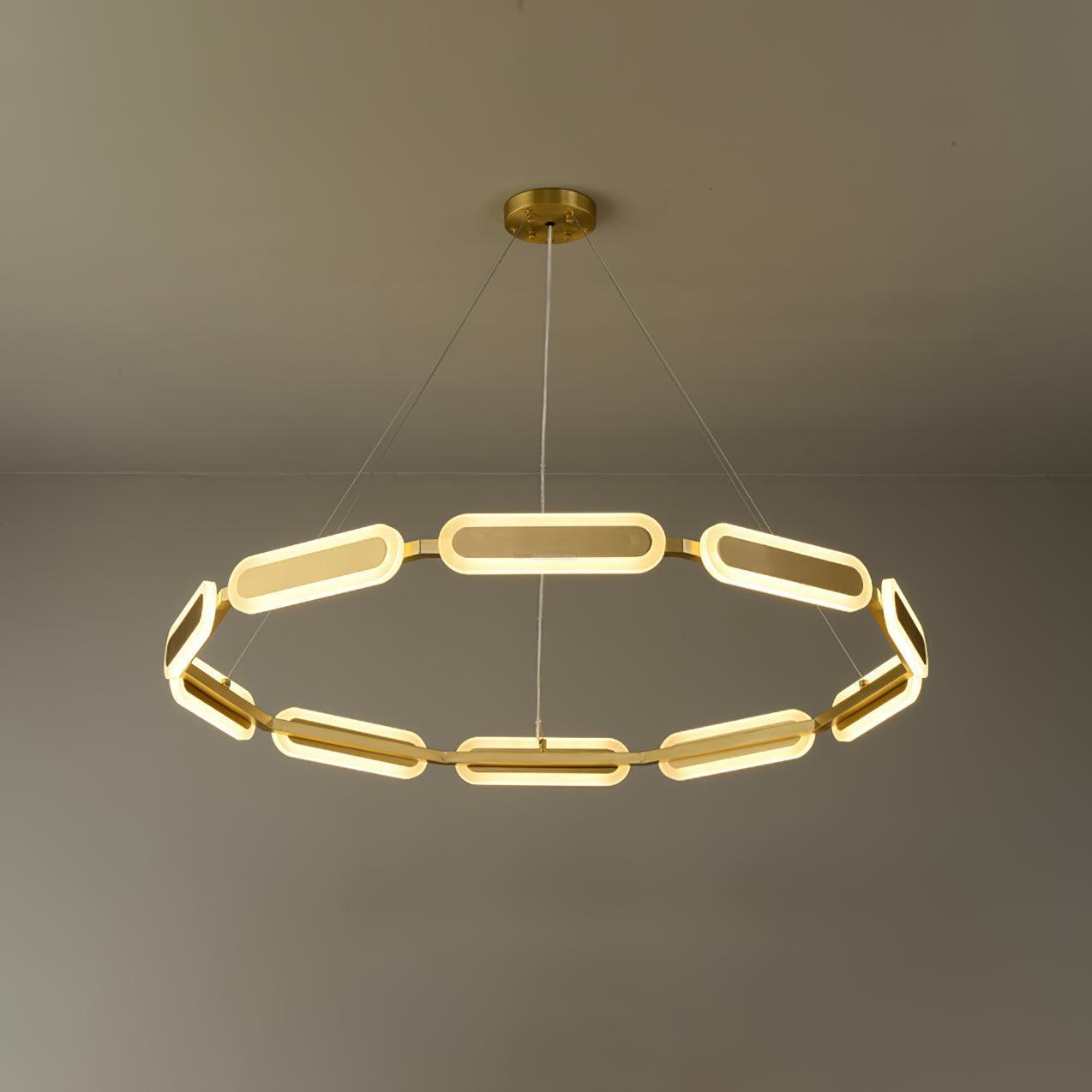 Swirl Chandelier ∅ 27.7″-Sylvia Space