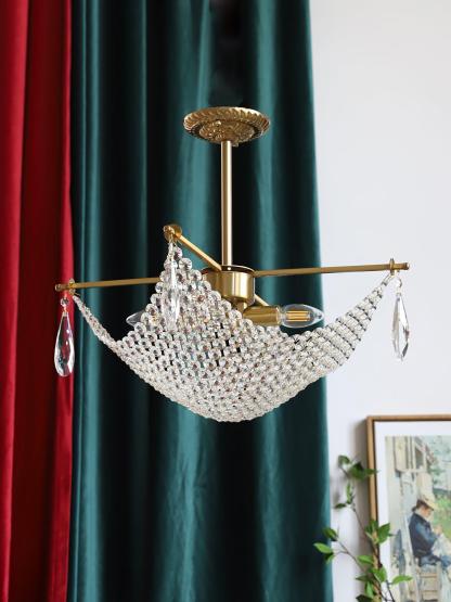 Corona Chandelier with 4 heads-Sylvia Space