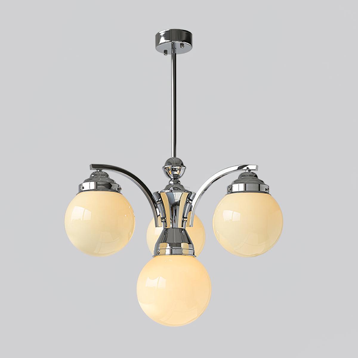 Dewdrop Globe Chandelier ∅ 21.7″-Sylvia Space