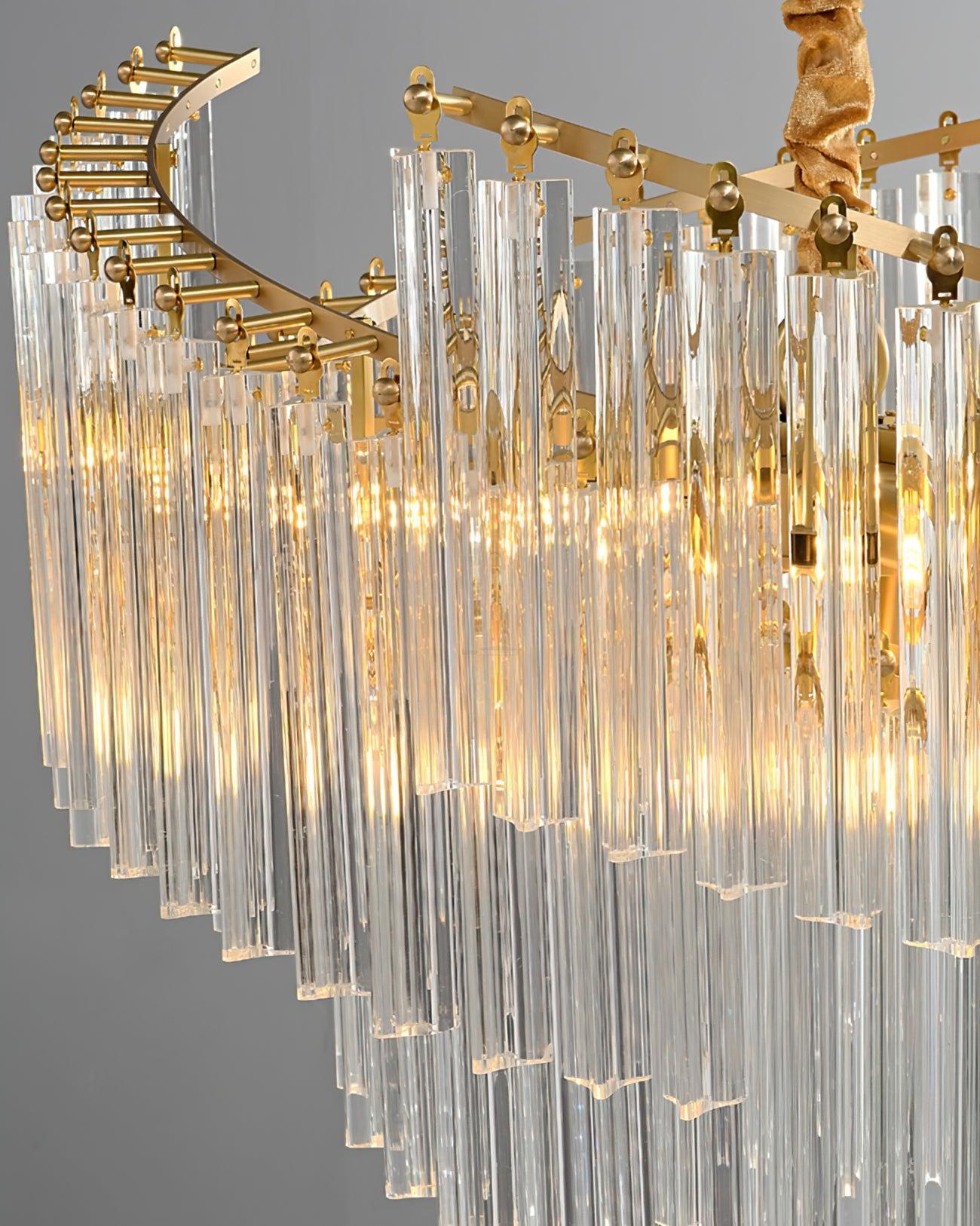 Brinicle Round Chandelier-Sylvia Space