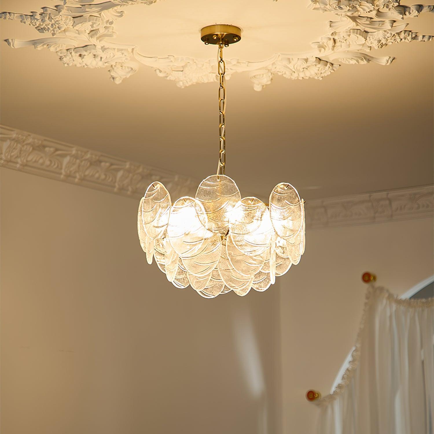 Victorian Disc Round Chandelier-Sylvia Space