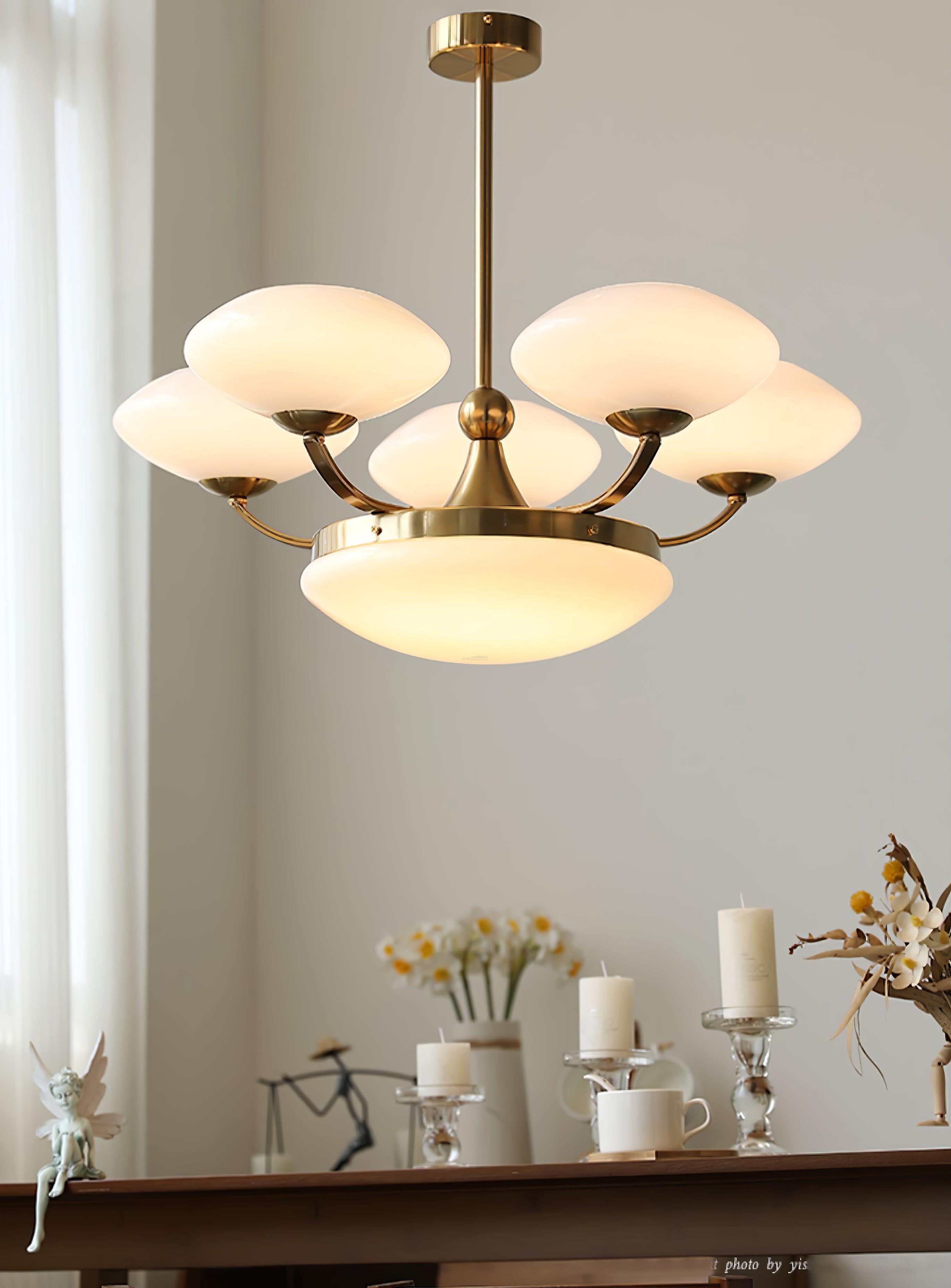 Keston Chandelier ∅ 27.6″-Sylvia Space