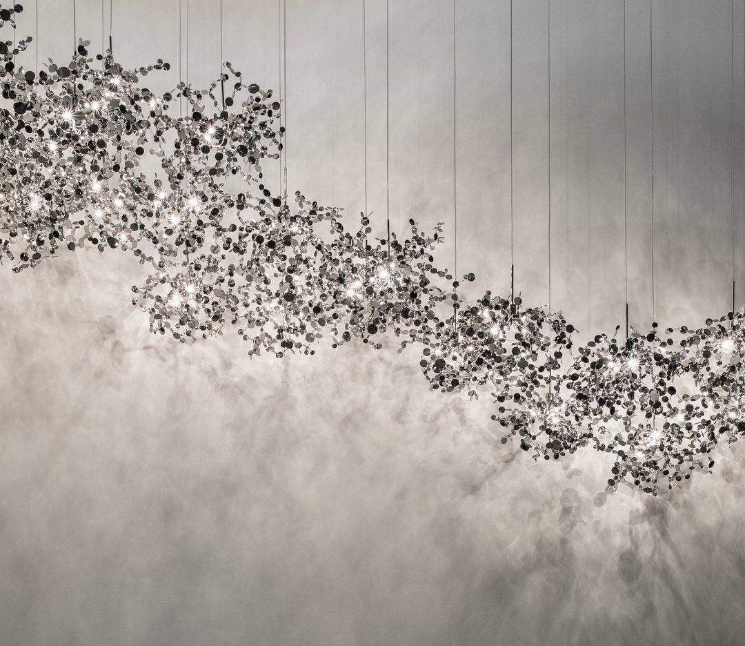 Shimmering Cloud Chandelier-Sylvia Space