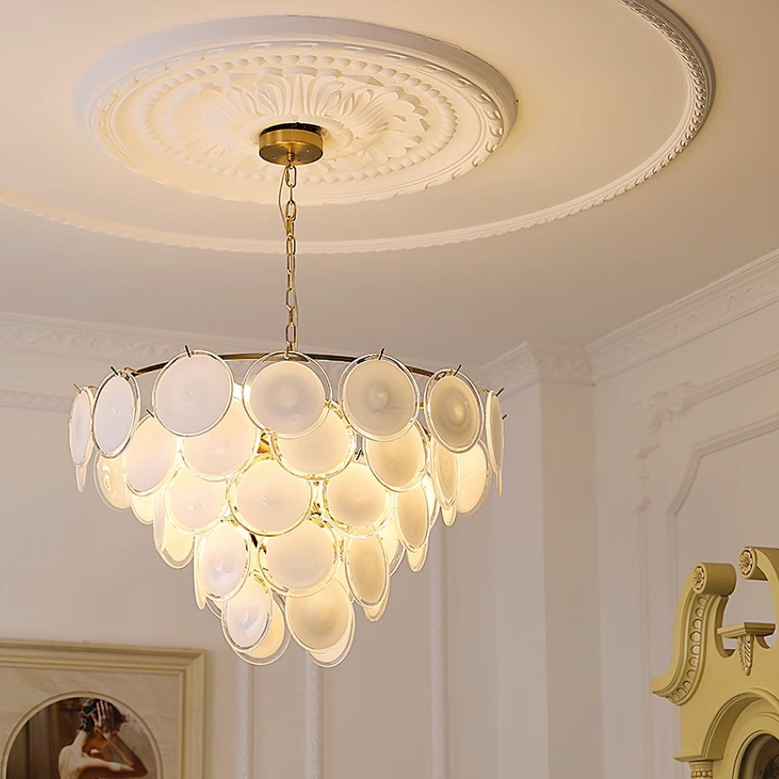 Bettina Murano Chandelier  ∅ 19.6″-Sylvia Space