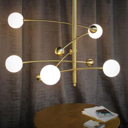 Magic Bean Chandelier ∅ 27.6″-Sylvia Space