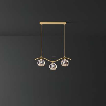 Eara Crystal Chandelier with 3/5/7 heads-Sylvia Space