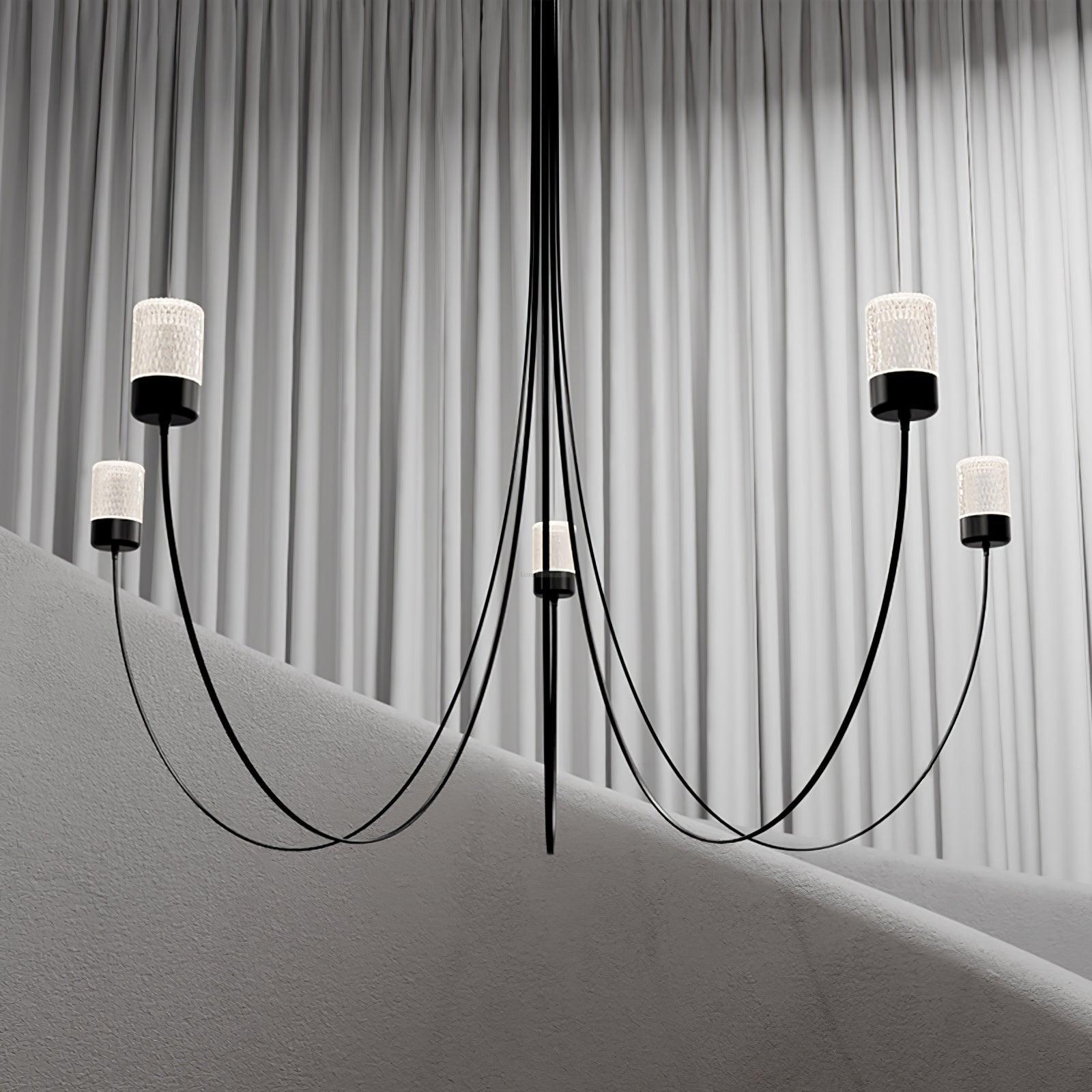 Swaying Chandelier with 5/7 heads-Sylvia Space