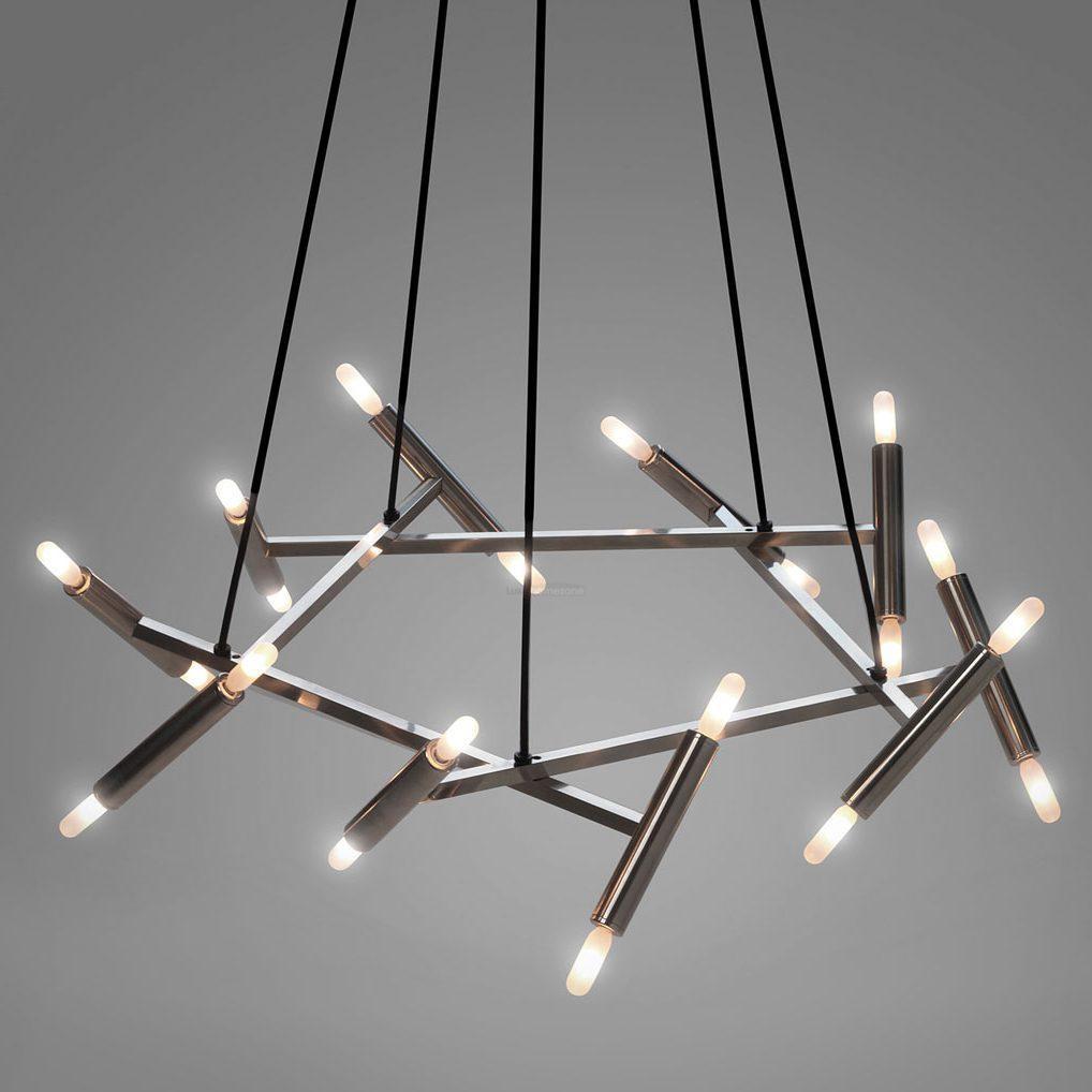 Le Diamant Chandelier with 20 heads-Sylvia Space