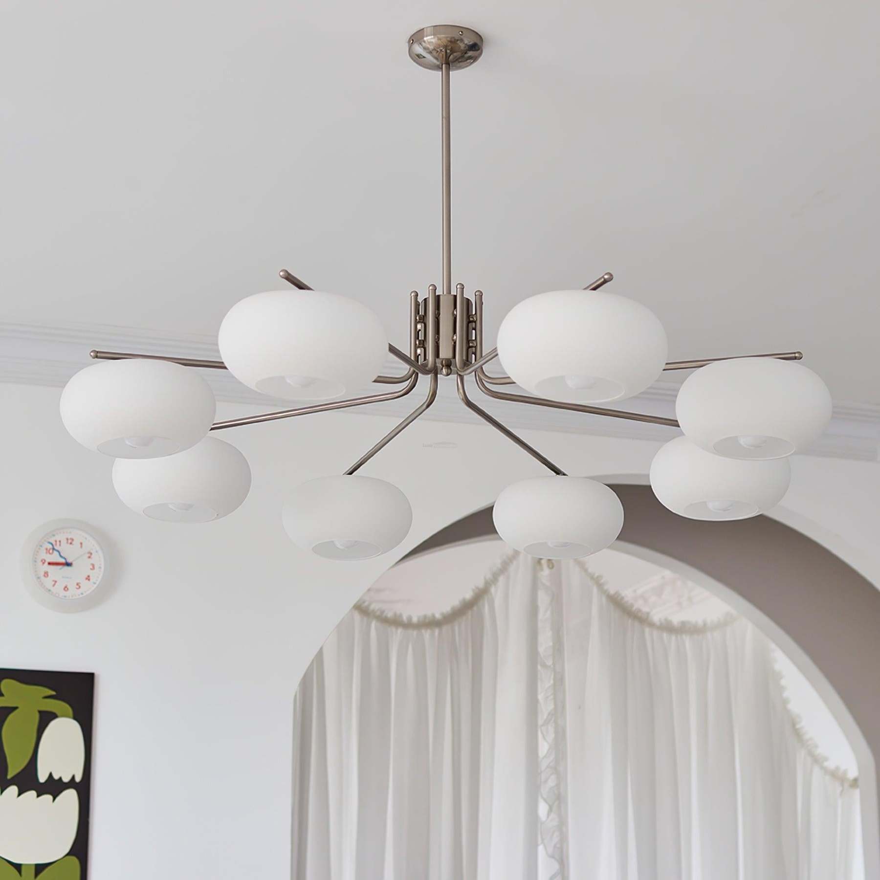 Barndon Round Chandelier-Sylvia Space