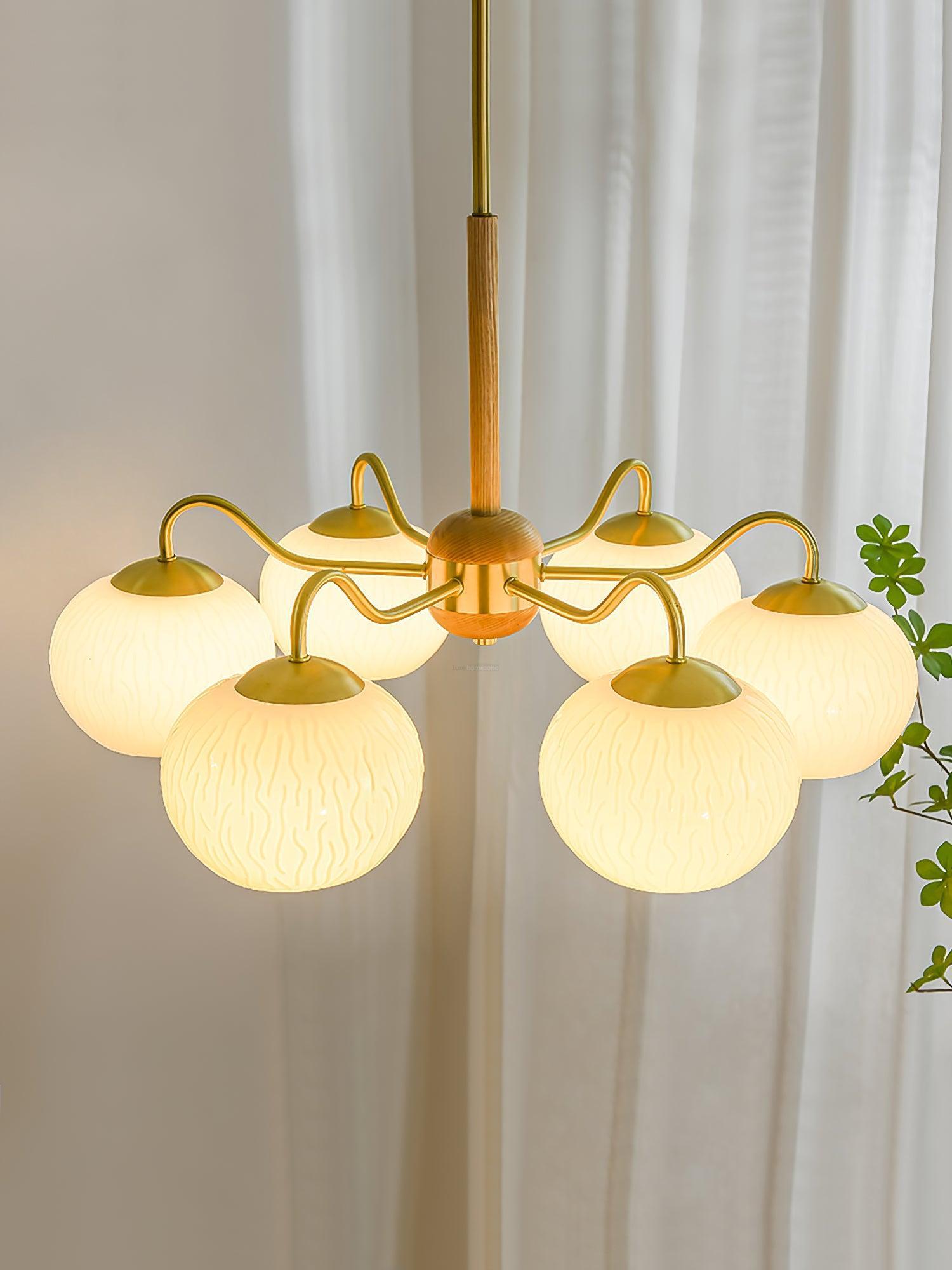 Hans Bergstrom Chandelier ∅ 22.8″-Sylvia Space